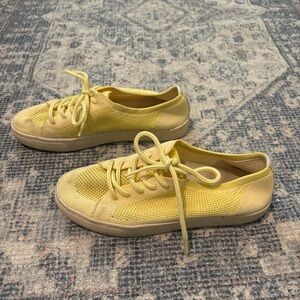 Yellow Women's Casual Sneakers